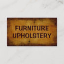 Search for furniture upholstery business cards Antique