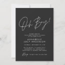 Search for black and blue invitations Typography