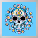 Search for colourful skull posters Skeleton