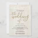 Search for sealing invitations Gold glitter