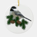 Search for chickadee christmas tree decorations Bird lover