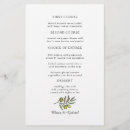 Search for fancy wedding menus Simple