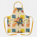 Search for 60s style aprons Mid century