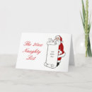 Search for naughty santa christmas cards Naughty and nice list