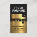 Search for truck driver business cards Trucker