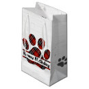 Search for paw print gift bags Dog