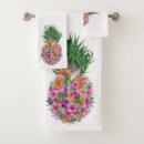 Search for pineapple bath towels Watercolor