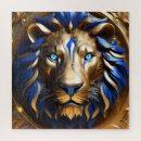 Search for lion head puzzles Blue