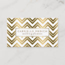 Search for zigzag business cards Chevron
