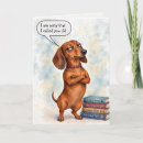 Search for dachshund birthday cards Watercolor