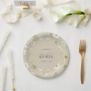 Search for rustic bridal shower plates Botanical