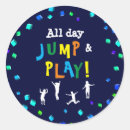Search for trampoline stickers Jump and play