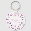 Search for butterfly favors key rings Whimsical
