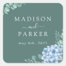 Search for hydrangea wedding stickers Groom
