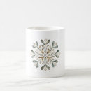 Search for rustic snowflake mugs White