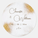 Search for gold monogram wedding stickers Luxury