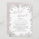 Search for winter wonderland bridal shower invitations Pink