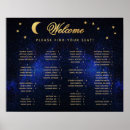 Search for celestial wedding seating charts Starry night