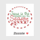Search for jesus christ stickers Merry christmas