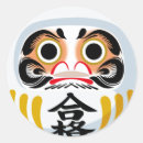 Search for good luck charm stickers Japan