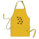 Search for pawprint aprons Black