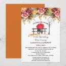 Search for autumn wedding anniversary invitations Botanical