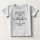 Search for happy baby shirts happy first fathers day