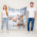Search for animal photo blankets Merry christmas