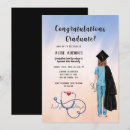 Search for doctorate graduation invitations Blue