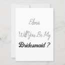 Search for asking questions postcards Bridesmaid