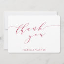 Search for red background cards Minimalist