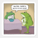 Search for funny cartoon frogs stickers Humourous
