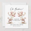 Search for twins pregnancy announcement cards Modern
