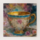 Search for teacup puzzles Flowers