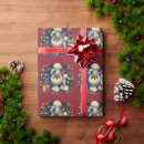 Search for poodle wrapping paper Merry christmas