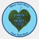 Search for earth heart stickers Green
