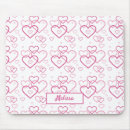 Search for heart shaped mousepads Valentine