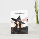 Search for halloween note cards Cat