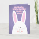Search for husband easter cards Rabbit