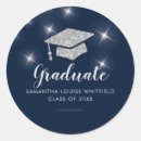 Search for navy graduation stickers Elegant
