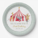 Search for carnival party plates Birthday