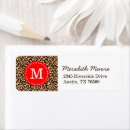 Search for cheetah return address labels Cute
