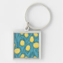 Search for blue tulips key rings Pattern