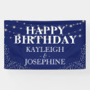 Search for birthday for twins banners Double celebration