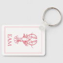 Search for red lobsters key rings Preppy
