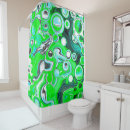 Search for green shower curtains Abstract pattern