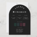 Search for gothic bridal party proposal cards For her