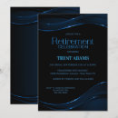 Search for retirement celebrations invitations Black