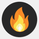 Search for fire flames stickers Burning