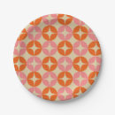 Search for mid century modern patterns paper plates Geometric pattern